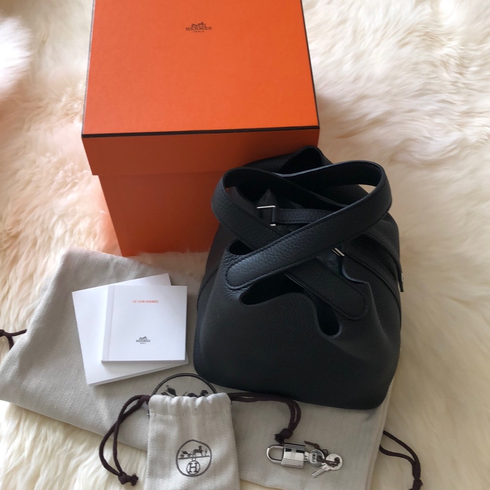 Hermes Picotin 18 palladium hardware